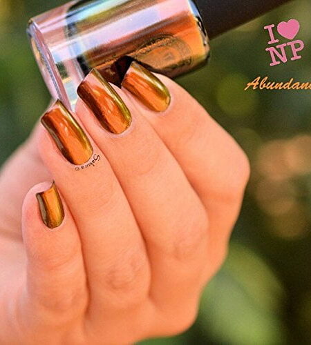 ILNP Abundance - Red, Orange, Bronze, Gold Ultra Chrome Color Shifting Nail Polish