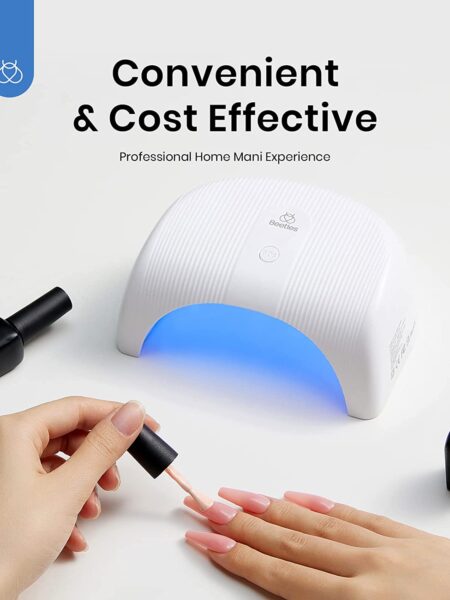 Beetles Gel Polish Curing Lamp 36W U V Nail Lamp, Fast Drying LED Nail Dryer Compact Manicure Light for Gel Nails Polish with Timer Setting Sensor DIY Nail Home