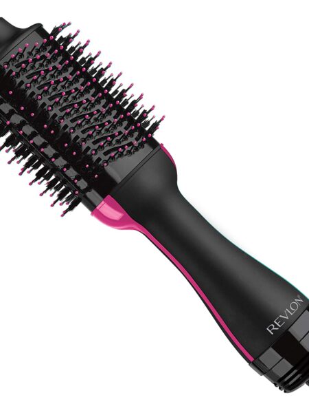 REVLON One-Step Volumizer Enhanced 1.0 Hair Dryer and Hot Air Brush | Now with Improved Motor (Black)