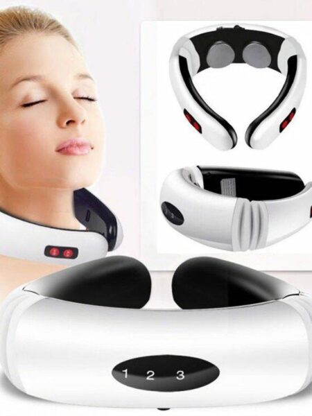 Electric Pulse Heating Pain Relief Back and Neck Massager